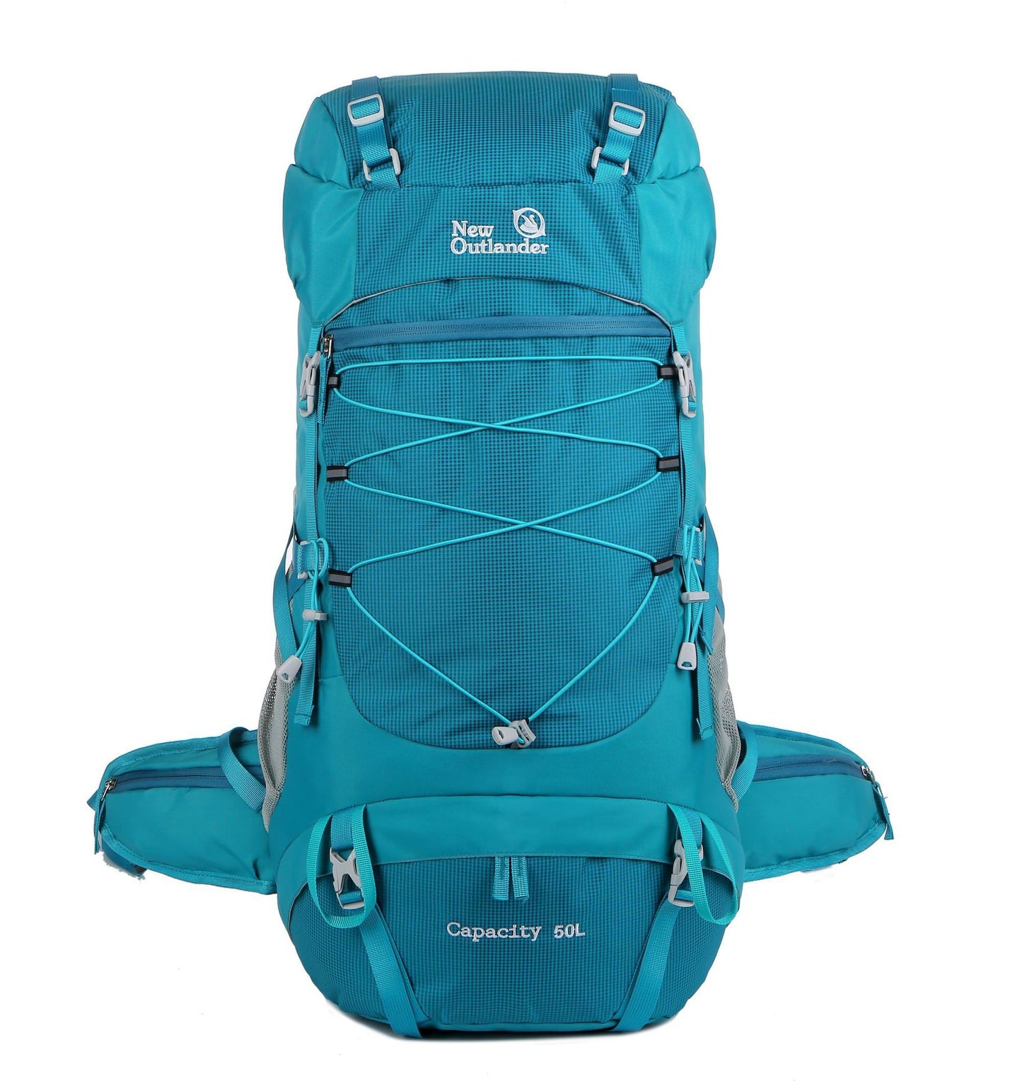 Large Capacity Nylon Backpack as a Hiking Backpack for Camping Trips